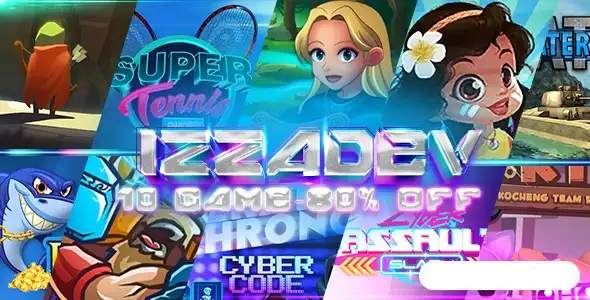 Izza Dev April Sale Bundle Offer: 10 Games SellUnitySourceCode