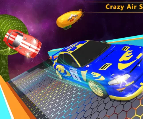 People Playground Stunt Car Arena Game SellUnitySourceCode
