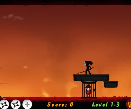 Stickman Ninja Warrior SellUnitySourceCode