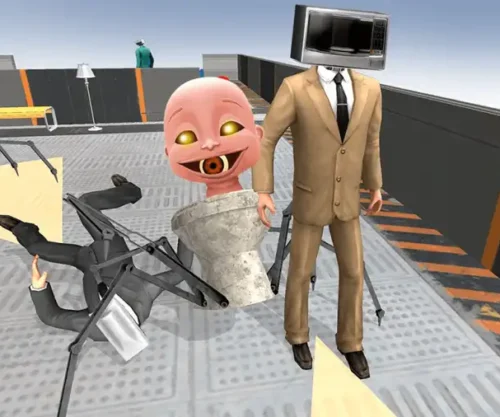 Toilet Monster: Hide N Seek SellUnitySourceCode