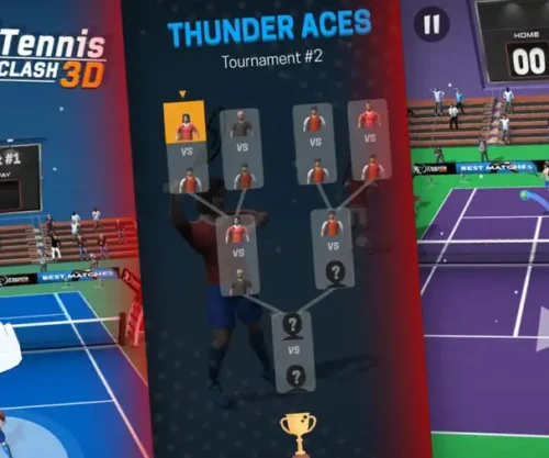 Tennis Game 3D Unity Source Code SellUnitySourceCode
