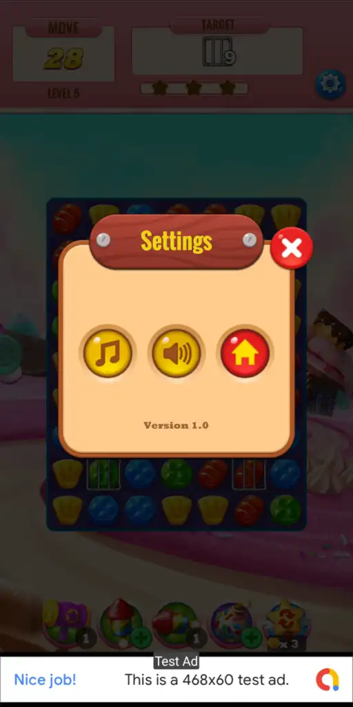 New Candy Legend Match 3 Game Complete Unity Projects - SellUnitySourceCode.com - Image 8