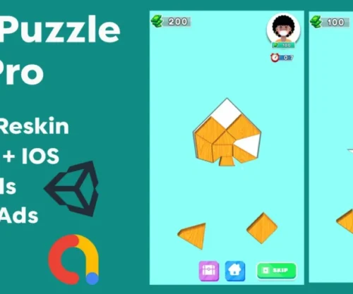 Drag puzzle Pro Unity Game SellUnitySourceCode