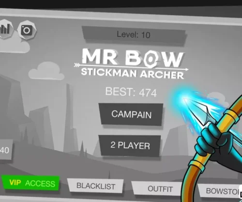 Mr bow Stickman Archor SellUnitySourceCode 