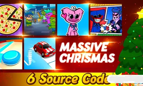 6 Premium Quality Games : Christmas Unity Bundle