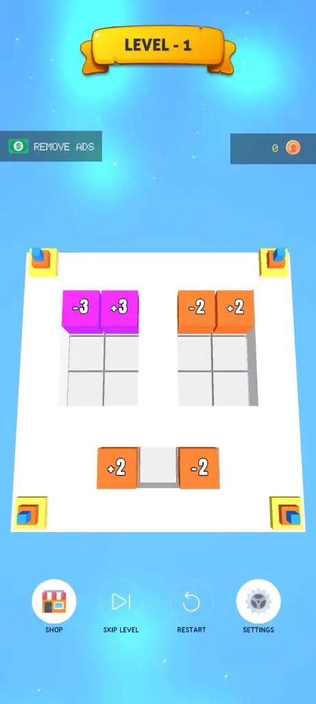 Make it Zero – Hypercasual Puzzle Game SellUnitySourceCode - Image 5