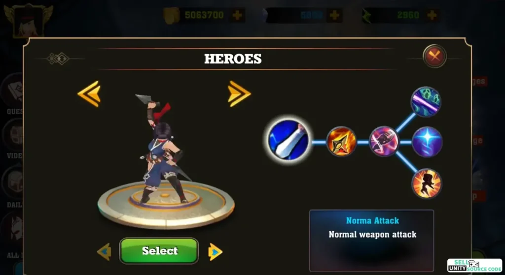 NEW Alliance of Heroes – Epic Legendary Warriors RPG  – SellUnitySourceCode.com - Image 3
