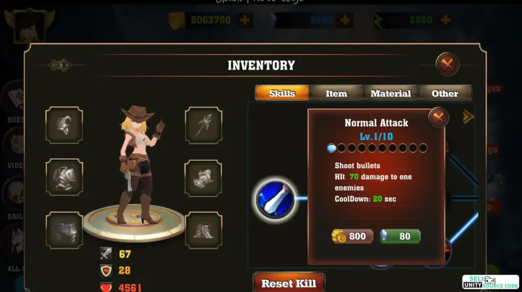 NEW Alliance of Heroes – Epic Legendary Warriors RPG  – SellUnitySourceCode.com - Image 6