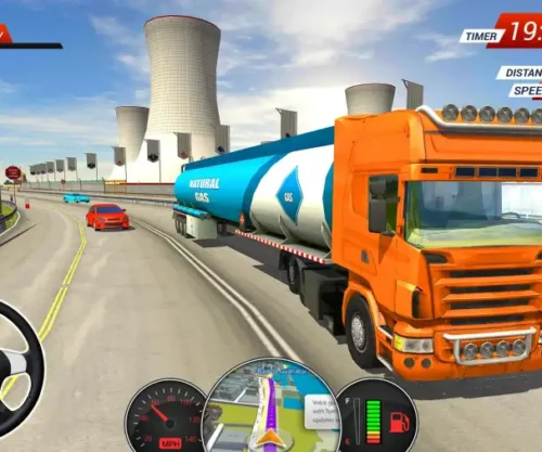 Oil Tanker Transporter Truck SOil Tanker Transport SellUnitySourceCode