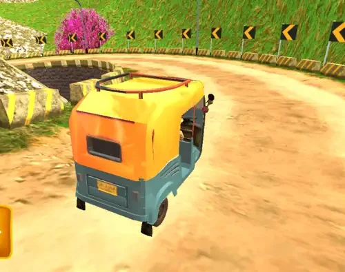 Tuk Tuk Rickshaw Driving Offroad Auto Game 2022 SellUnitySourceCode