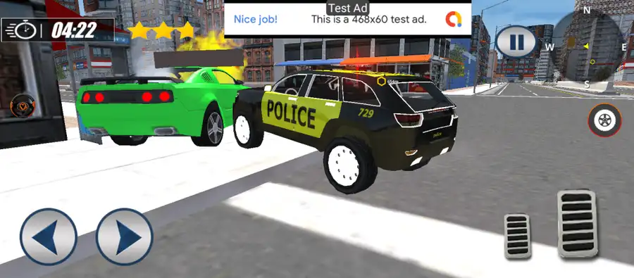 Police car chase – cops smash cars police games 20 SellUnitySourceCode - Image 2