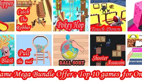 Kioo Games Mega Bundle Offer: Top Trending 10 Game SellUnitySourceCode
