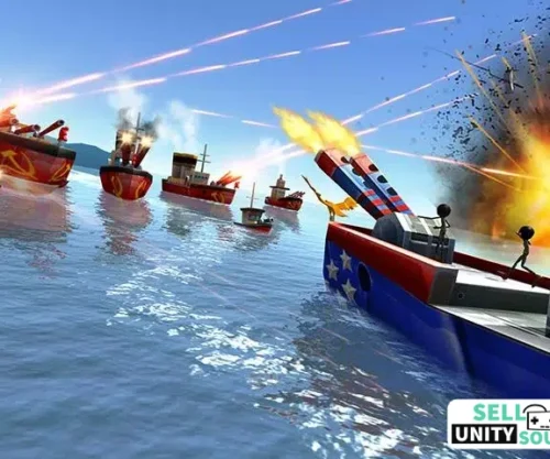 Pacific Sea : Warship Battle 2018 SellUnitySourceCode