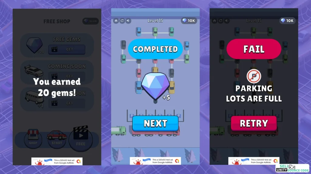 Car Jam 3D | Unity Complete Game Sellunitysourcecode - Image 5