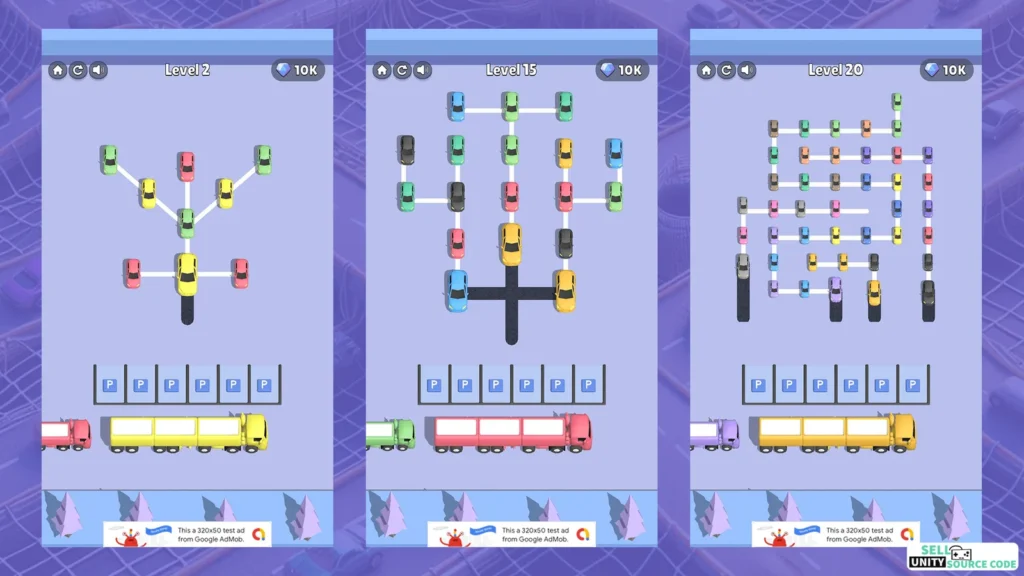 Car Jam 3D | Unity Complete Game Sellunitysourcecode - Image 6