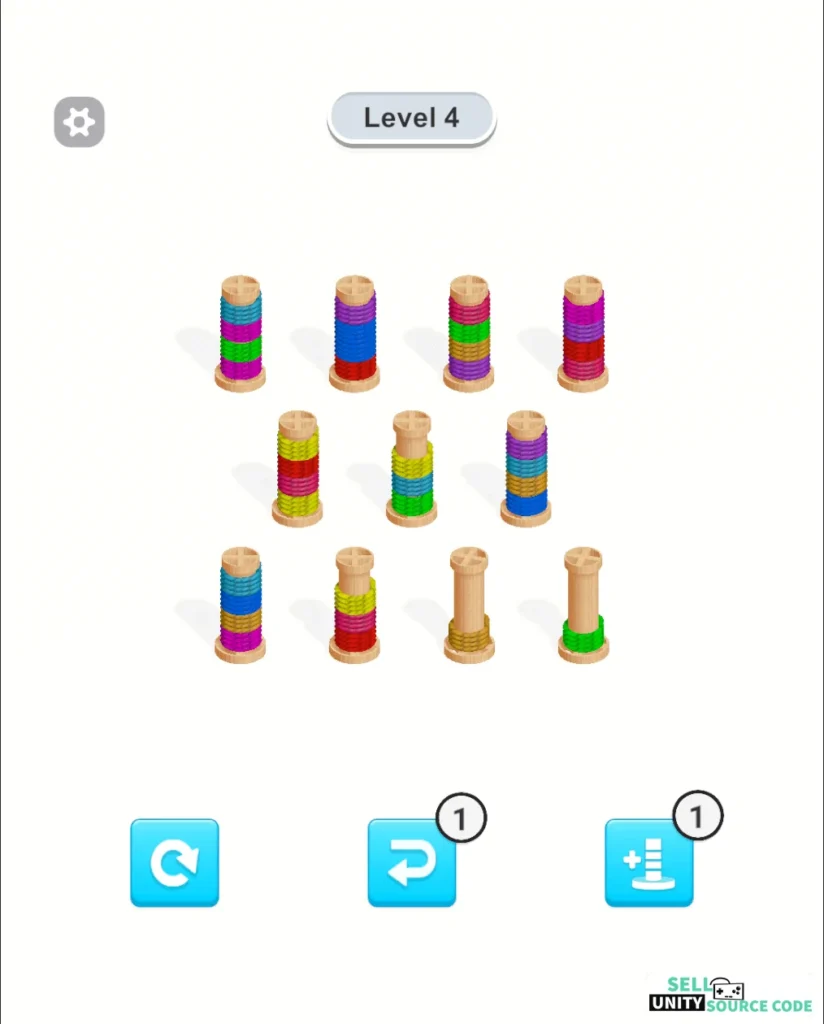 Rope Color sort SellUnitySourceCode - Image 3