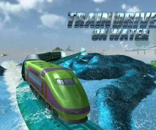 Train Driving on Water SellUnitySourceCode