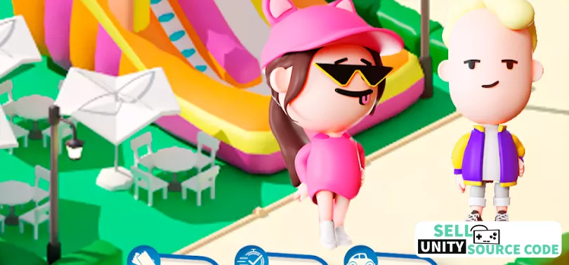 Idle Park Empire Tycoon SellUnitySourceCode