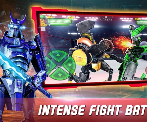 Steel Robot Fighting & Boxing SellUnitySourceCode