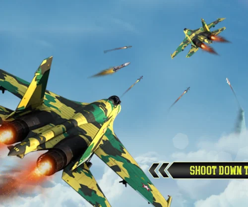 Jet Fighter 3D War – Air Force Combat Unity Template – SellUnitySourceCode.com