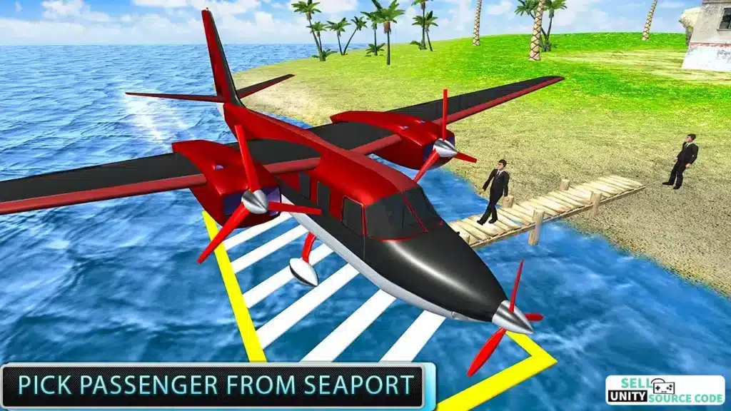 Sea Plane Flying Simulator SellUnitySourceCode - Image 4