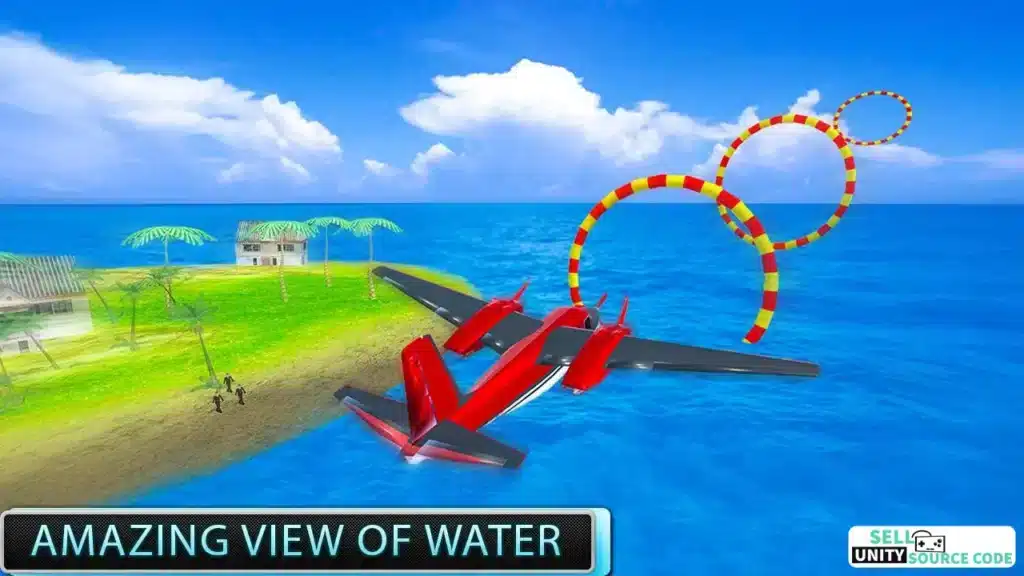 Sea Plane Flying Simulator SellUnitySourceCode - Image 5