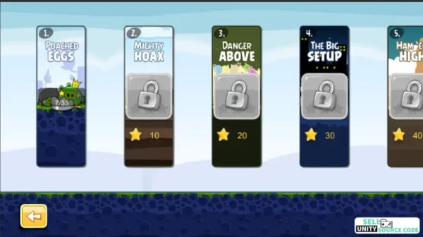 New Red Birds Attack 3D – Angry Birds Unity Source Code – SellUnitySourceCode.com - Image 3