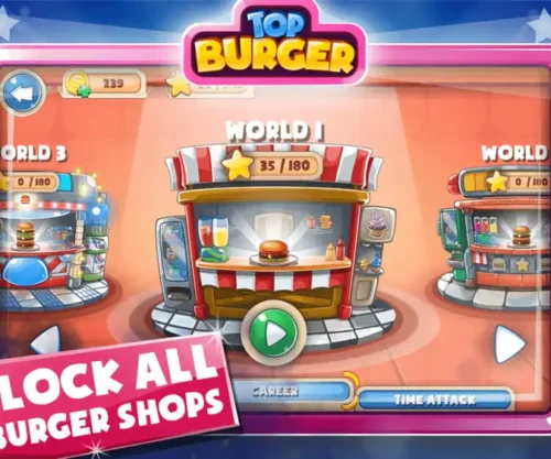 Top Burger Chef: Cooking Story SellUnitySourceCode