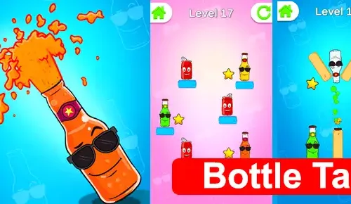 Bottle Tap Mania: Flip & Jump ChallengeSellUnitySourceCode.com