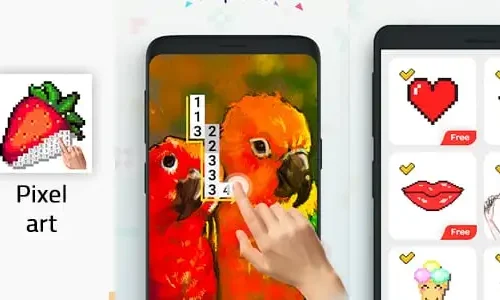 Pixel Art – Color by Block Number | Unity Game Source Code (SellUnitySourceCode)