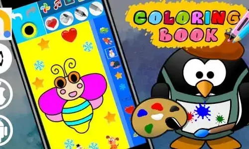 🎨 Coloring Book Portrait – Unity Paint Kids Educational Game