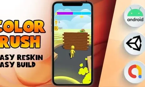 🌈 Color Rush – Complete Unity Source Code | SellUnitySourceCode.com