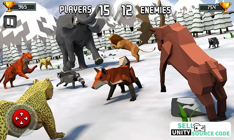 Animal Kingdom Battle Simulator 3D – Wild Beast War Game –  SellUnitySourceCode.com - Image 6