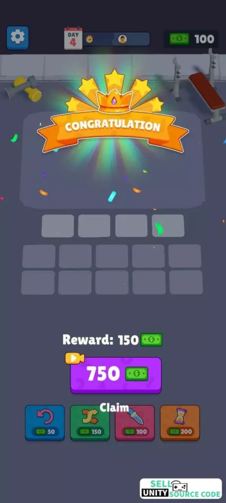 Gym Hero Clicker SellUnitySourceCode - Image 6