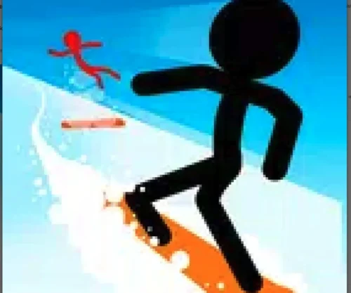 Stickman Snow Ride SellUnitySourceCode