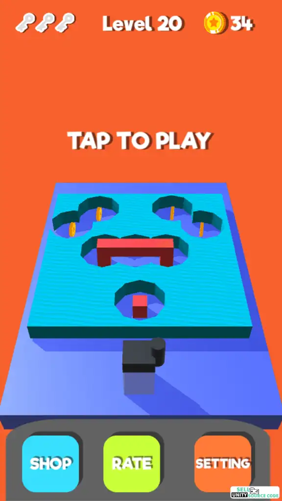 Sand Eater Hyper Casual Game Template SellUnitySourceCode - Image 3