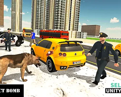 Police Dog Gangster Chase 2019 SellUnitySourceCode