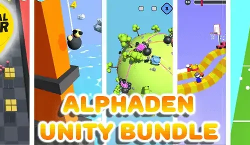 New AlphaDen’s Ultimate Unity Game Bundle – 5 Premium Projects SellUnitySourceCode.com