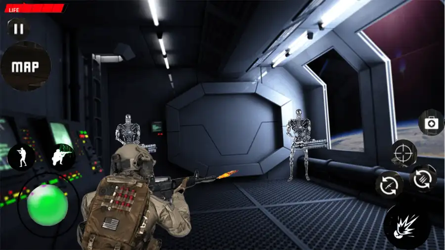 US Robot Strike War Shooting Game 2021 SellUnitySourceCode