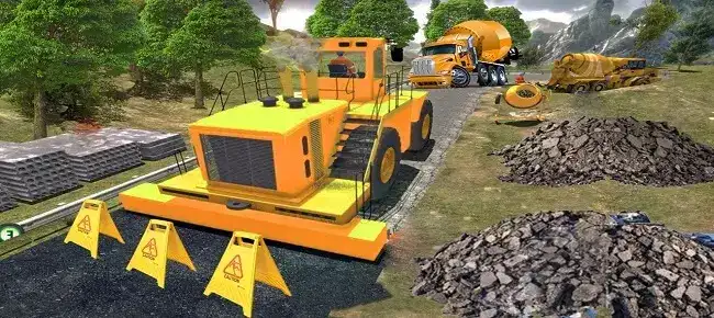 City Road Construction Simulator 3D SellUnitySourceCode - Image 3