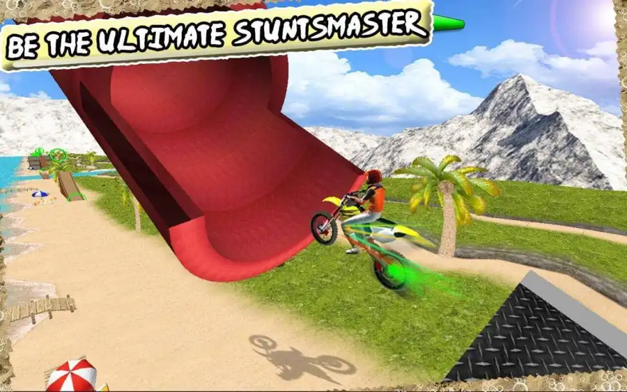 Moto Beach Impossible Track Stunt : Bike Stunt 2022 SellUnitySourceCode - Image 3