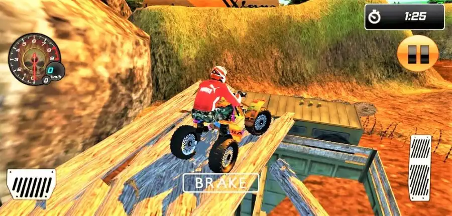 Offroad ATV Quad Bike Mania : Mountain Quad Stunt SellUnitySourceCode