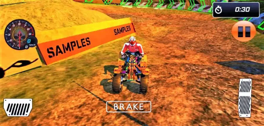 Offroad ATV Quad Bike Mania : Mountain Quad Stunt SellUnitySourceCode - Image 10