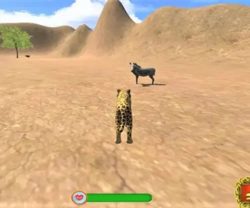 Wild Cheetah Simulator : Savanna Tiger 3D 64 Bit SellUnitySourceCode