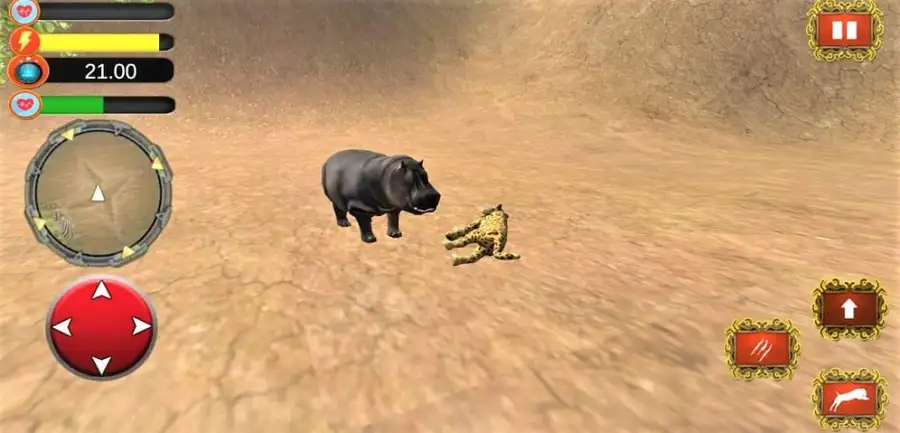 Wild Cheetah Simulator : Savanna Tiger 3D 64 Bit SellUnitySourceCode - Image 3