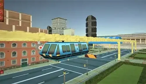 Sky Train Simulator : Euro Elevated Train Driving SellUnitySourceCode