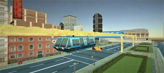 Sky Train Simulator : Euro Elevated Train Driving SellUnitySourceCode