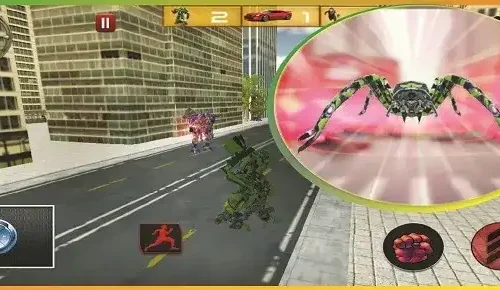 Spider Robot Transformation Game : Spider Robot SellUnitySourceCode