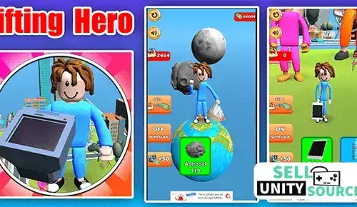 🏋️ Lifting Hero Gym Tap Clicker 3D SellUnitySourceCode