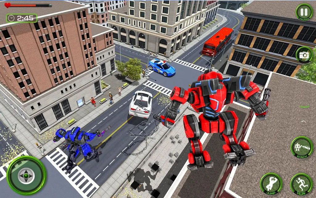 Police Robot Transform Tow Truck Game 2018 SellUnitySourceCode - Image 3